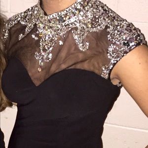 Black homecoming dress